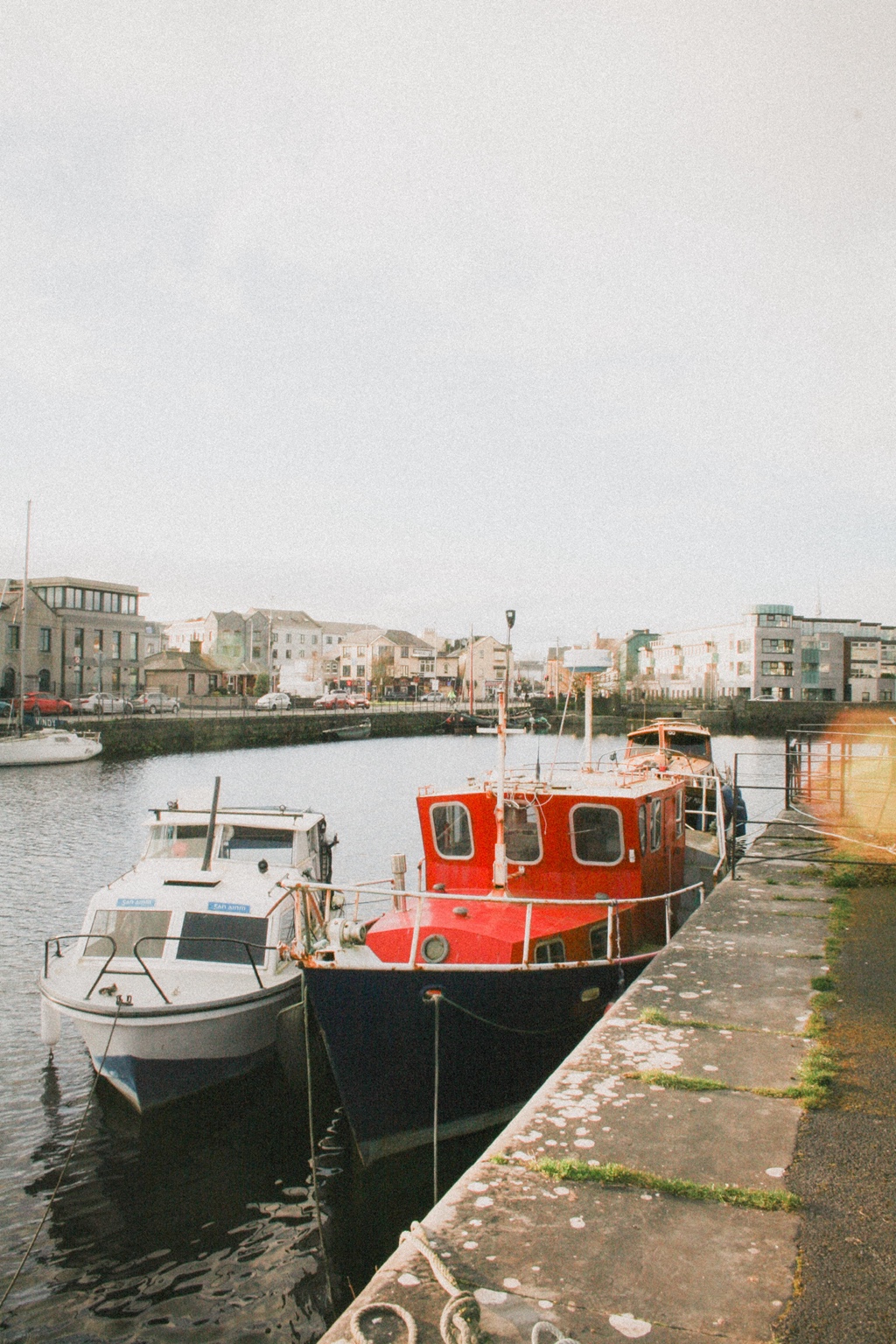 Boats at a quiet harbor